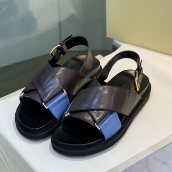 마르니 크로스 샌들