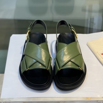 마르니 크로스 샌들