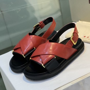 마르니 크로스 샌들