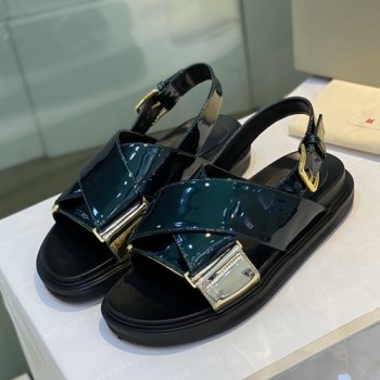 마르니 크로스 샌들