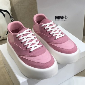 메종 마르지엘라 MM6 로우탑 스니커즈