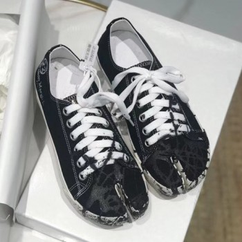 메종 마르지엘라 타비 페인팅 로퍼