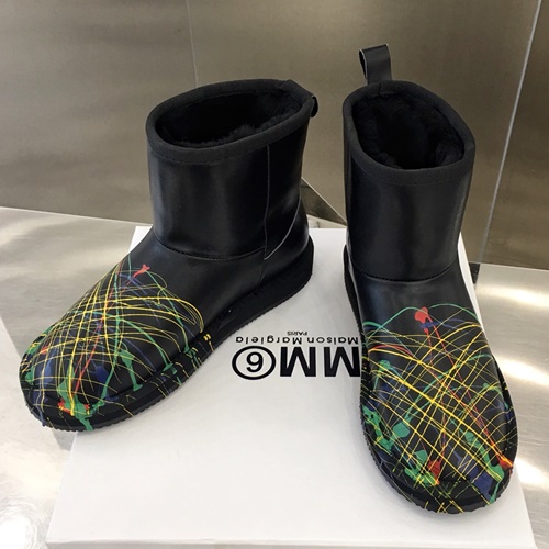 메종 마르지엘라 페인팅 부츠