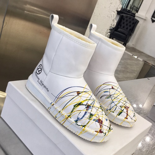 메종 마르지엘라 페인팅 부츠