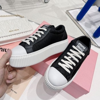 미우미우 로우탑 스니커즈