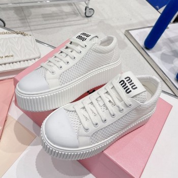 미우미우 로우탑 스니커즈