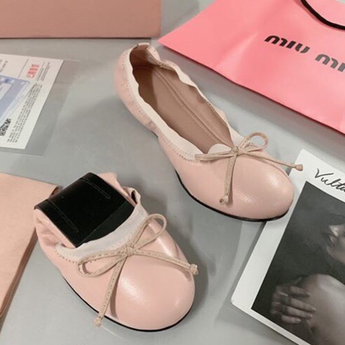미우미우 발레리나 플랫슈즈