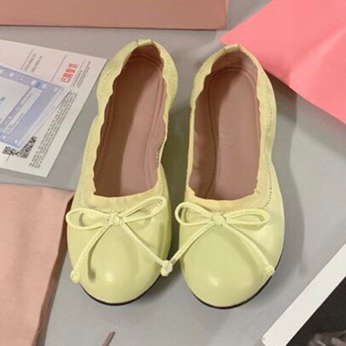 미우미우 발레리나 플랫슈즈