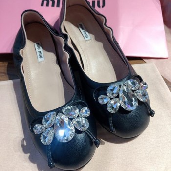 미우미우 발레리나 플랫슈즈