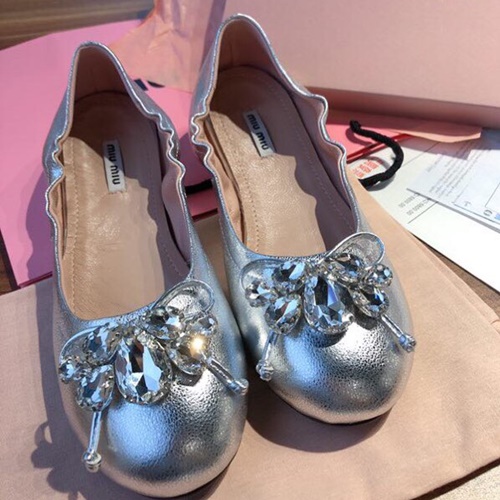 미우미우 발레리나 플랫슈즈