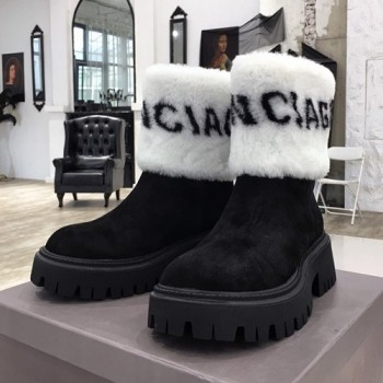 발렌시아가 부츠(양모)