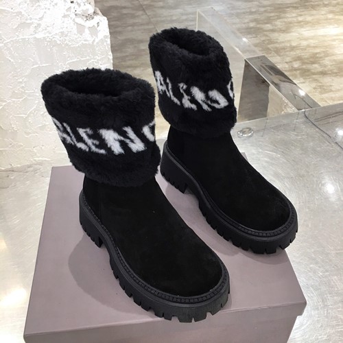 발렌시아가 부츠(양모)