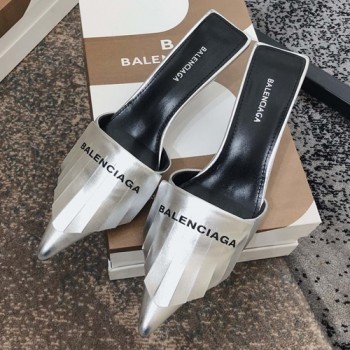 발렌시아가 스퀘어 나이프 BB 뮬,샌들