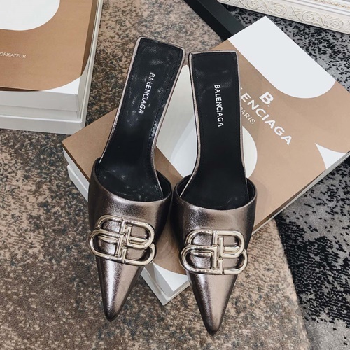 발렌시아가 스퀘어 나이프 BB 뮬,샌들