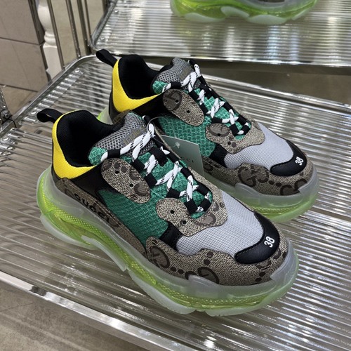 발렌시아가×구찌 콜라보 더 해커 남.여 트리플S 스니커즈