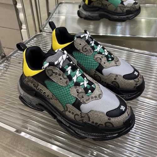 발렌시아가×구찌 콜라보 더 해커 남.여 트리플S 스니커즈