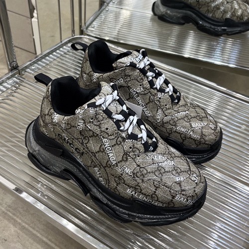 발렌시아가×구찌 콜라보 더 해커 남.여 트리플S 스니커즈