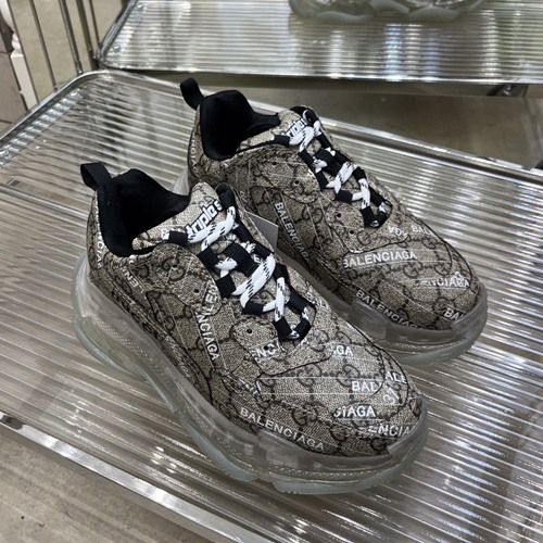 발렌시아가×구찌 콜라보 더 해커 남.여 트리플S 스니커즈