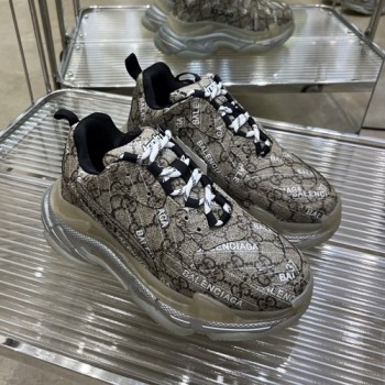 발렌시아가×구찌 콜라보 더 해커 남.여 트리플S 스니커즈