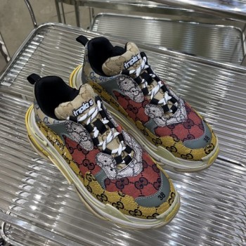 발렌시아가×구찌 콜라보 더 해커 남.여 트리플S 스니커즈