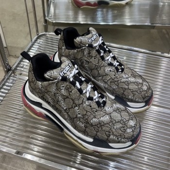 발렌시아가×구찌 콜라보 더 해커 남.여 트리플S 스니커즈