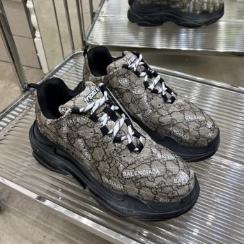 발렌시아가×구찌 콜라보 더 해커 남.여 트리플S 스니커즈