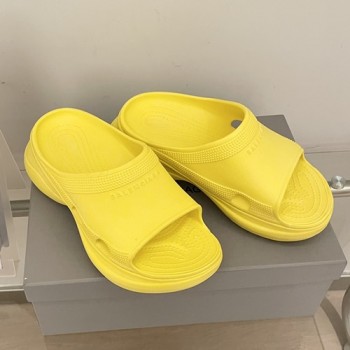 발렌시아가×크록스 클로그 샌들