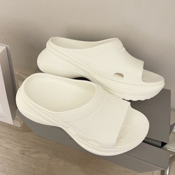 발렌시아가×크록스 클로그 샌들