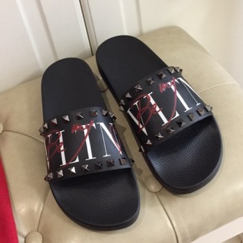 발렌티노 VLTN 락스터드 남.여 슬리퍼