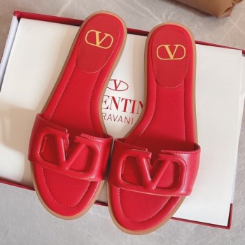 발렌티노 V로고 뮬