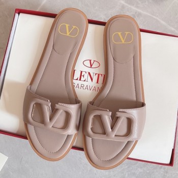 발렌티노 V로고 뮬