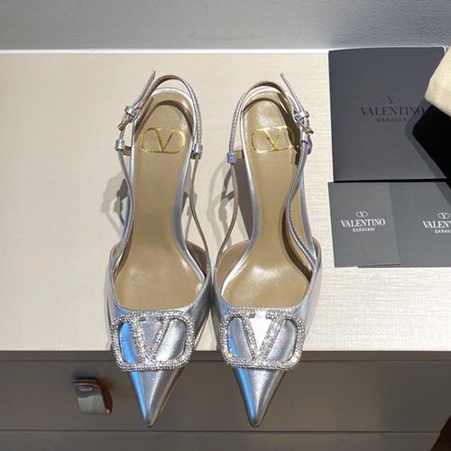 발렌티노 V로고 슬링백