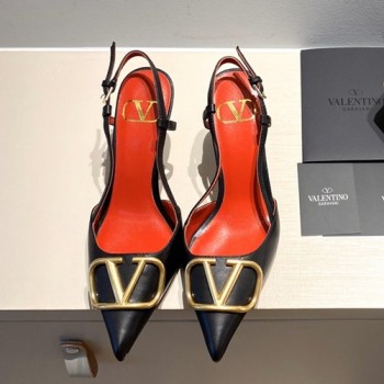 발렌티노 V로고 슬링백