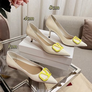 발렌티노 V로고 플랫슈즈,펌프스