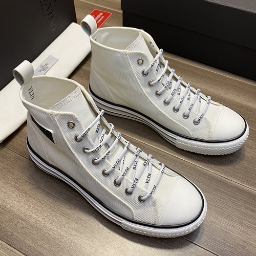 발렌티노 남성용 하이탑 스니커즈