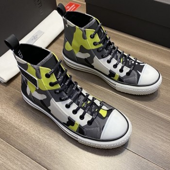 발렌티노 남성용 하이탑 스니커즈