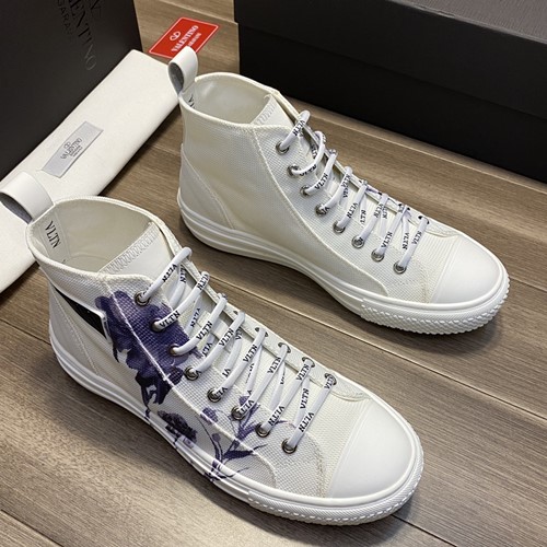 발렌티노 남성용 하이탑 스니커즈