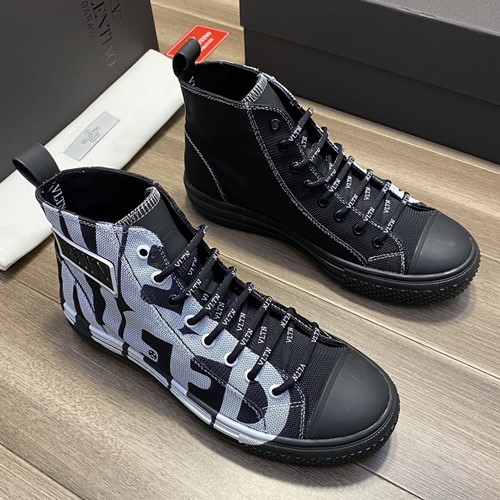 발렌티노 남성용 하이탑 스니커즈