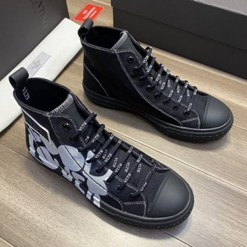 발렌티노 남성용 하이탑 스니커즈