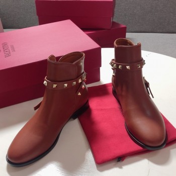 발렌티노 락스터드 앵클부츠