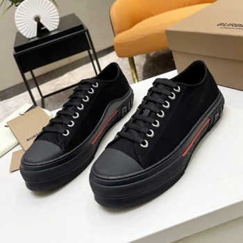 버버리 캔버스 남.여 로우탑 스니커즈