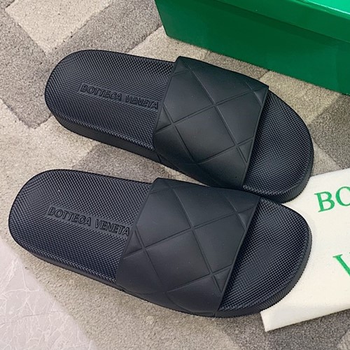 보테가 베네타 Slider 슬라이더 엠보스 러버 슬리퍼