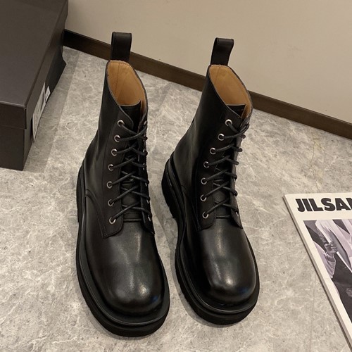 보테가 베네타 레이스업 부츠