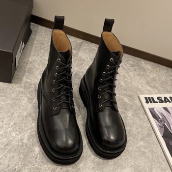 보테가 베네타 레이스업 부츠