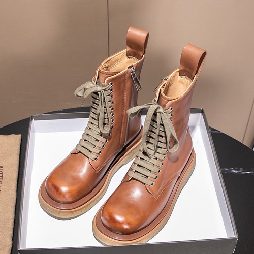 보테가 베네타 레이스업 부츠