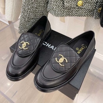 샤넬 CC로고 모카신 로퍼