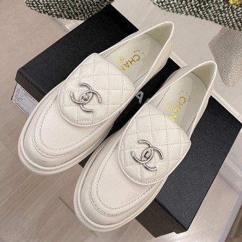 샤넬 CC로고 모카신 로퍼