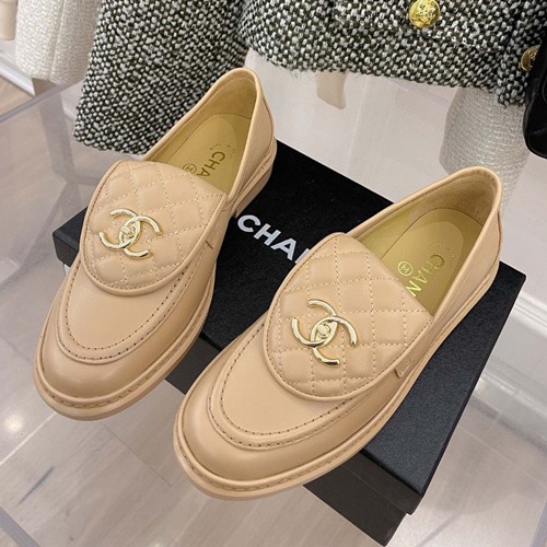 샤넬 CC로고 모카신 로퍼