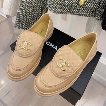샤넬 CC로고 모카신 로퍼