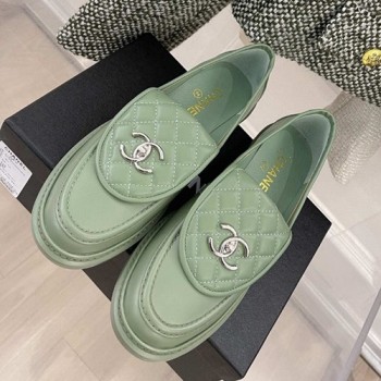 샤넬 CC로고 모카신 로퍼